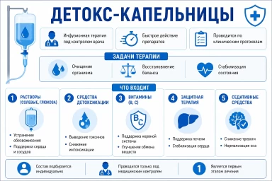 Капельница от наркотиков на дому в Макеевке